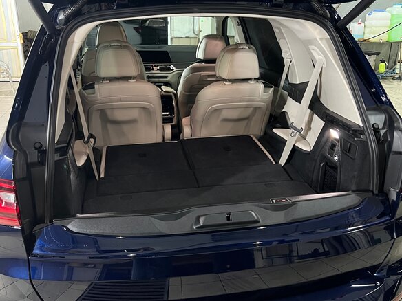 2020 BMW X7 40i I (G07), синий, 7000000 рублей - вид 5