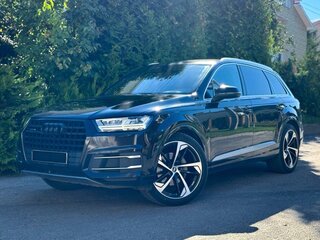 2017 Audi Q7 II (4M), чёрный, 2900000 рублей, вид 2