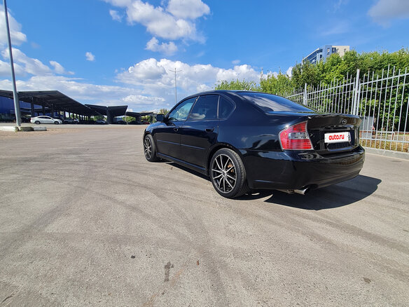 2006 Subaru Legacy IV, чёрный, 800000 рублей - вид 4