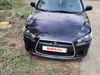 2013 Mitsubishi Lancer X Рестайлинг, чёрный, 950000 рублей, вид 1