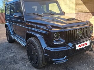 2002 Mercedes-Benz G-Класс 500 II (W463), синий, 3000000 рублей, вид 1