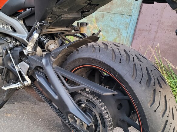 2014 Yamaha MT-09 (FZ-09), оранжевый, 699000 рублей - вид 12