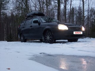 2011 Lada (ВАЗ) Priora I, чёрный, 350000 рублей, вид 5