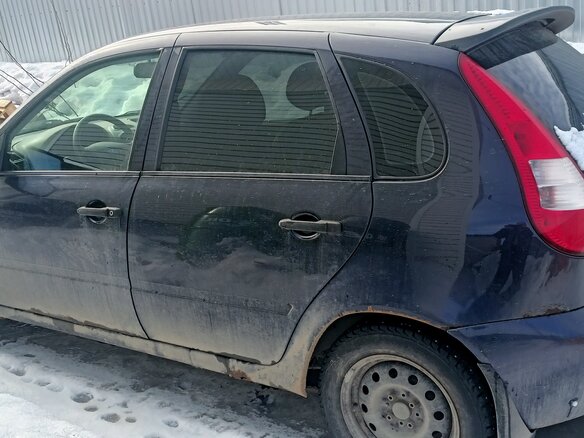 2007 Lada (ВАЗ) Kalina I, фиолетовый, 180000 рублей - вид 1