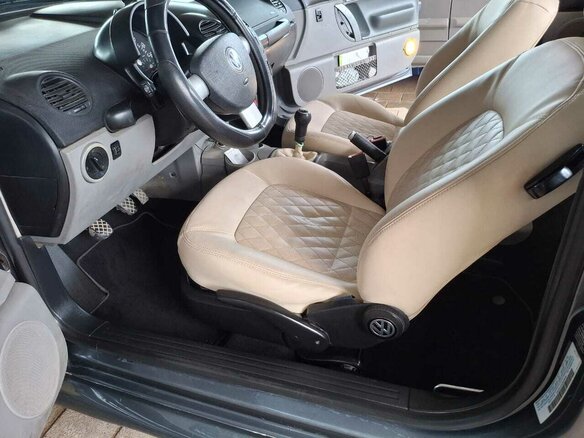 2003 Volkswagen Beetle I (A4), серый, 700000 рублей - вид 17