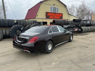 2018 Mercedes-Benz S-Класс 450 VI (W222, C217) Рестайлинг, чёрный, 6500000 рублей, вид 4