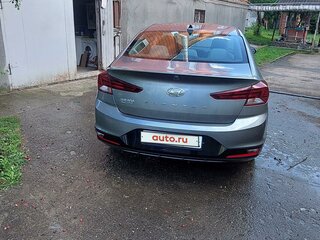 2018 Hyundai Elantra VI (AD) Рестайлинг, серый, 1900000 рублей, вид 3