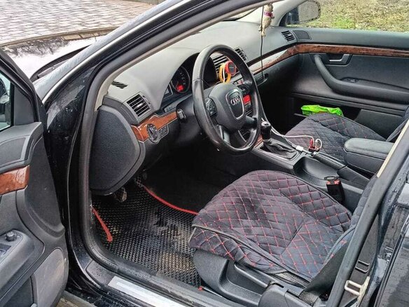 2007 Audi A4 III (B7), чёрный, 650000 рублей - вид 6