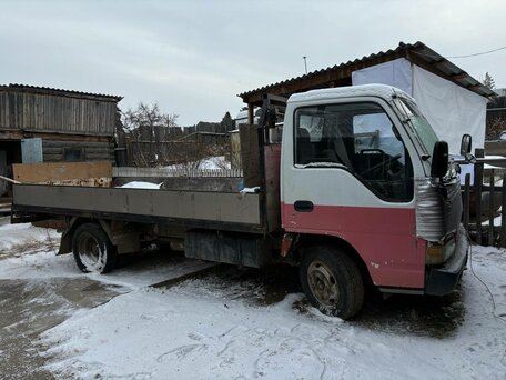 1996 Isuzu Elf (N-series), белый, 1200000 рублей, вид 1
