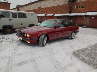 1995 BMW 5 серии 525d III (E34), красный, 750000 рублей, вид 2