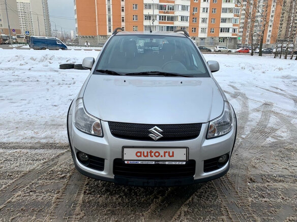 2010 Suzuki SX4 I (Classic) Рестайлинг, серый - вид 1