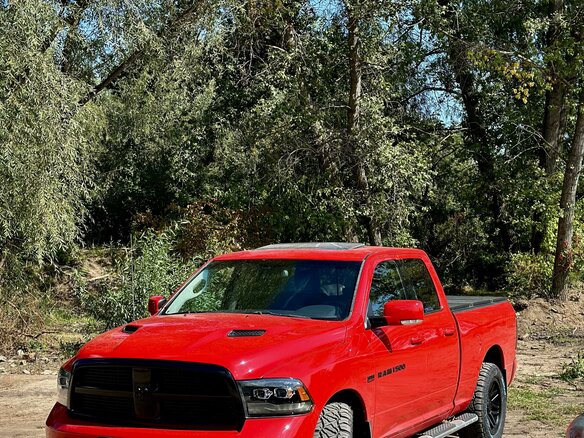 2012 Dodge RAM IV (DS/DJ), красный - вид 13