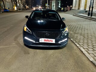 2016 Hyundai Sonata VII (LF), чёрный, 2000000 рублей, вид 1