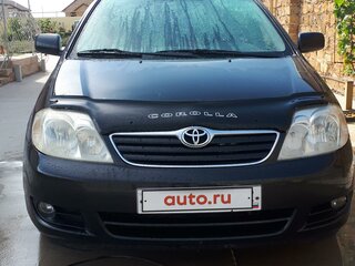 2006 Toyota Corolla IX (E120, E130) Рестайлинг, чёрный, 696000 рублей, вид 1