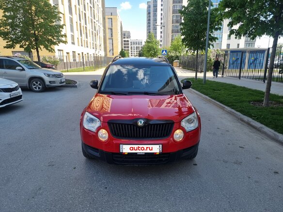 2012 Skoda Yeti I, красный, 1430000 рублей