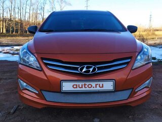 2015 Hyundai Solaris I Рестайлинг, оранжевый, 1500000 рублей, вид 1