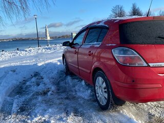2008 Opel Astra H Рестайлинг, красный, 350000 рублей, вид 5