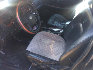 2008 Hyundai Sonata ТагАЗ IV (EF) Рестайлинг, чёрный, 500000 рублей, вид 5