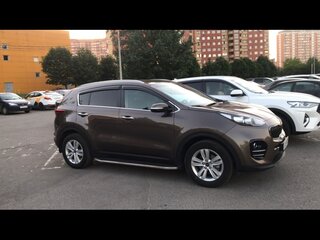 2017 Kia Sportage IV, коричневый, 1990000 рублей, вид 4