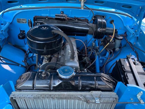 1958 ГАЗ 21 «Волга» 21В, голубой - вид 12