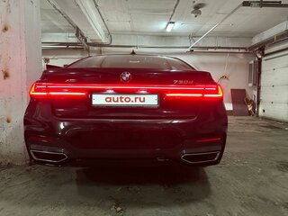 2019 BMW 7 серии 730d xDrive VI (G11/G12) Рестайлинг, чёрный, 9500000 рублей, вид 3