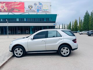 2008 Mercedes-Benz M-Класс 350 II (W164) Рестайлинг, серебристый, 1200000 рублей, вид 4
