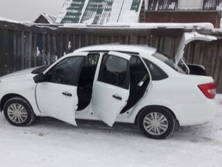 2020 Lada (ВАЗ) Granta I Рестайлинг, белый, 650000 рублей, вид 2