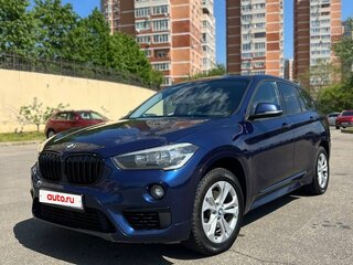 2016 BMW X1 18i sDrive II (F48), синий, 1970000 рублей, вид 1