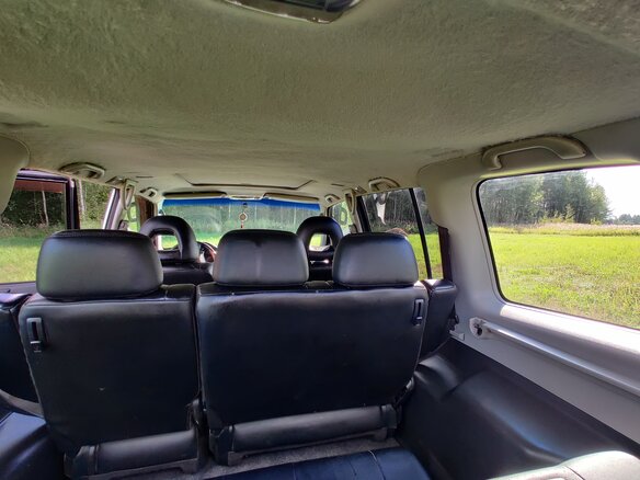 2001 Mitsubishi Montero III, серый, 680000 рублей - вид 12