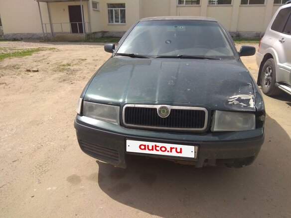 2003 Skoda Octavia I (A4) Рестайлинг, зелёный, 175000 рублей - вид 1
