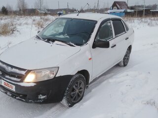 2013 Lada (ВАЗ) Granta I, белый, 300000 рублей, вид 2