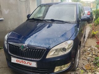 2012 Skoda Fabia II Рестайлинг, синий, 700000 рублей, вид 4