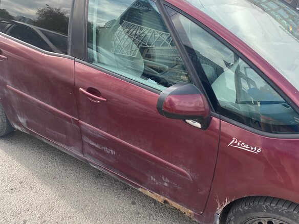 2008 Citroen C4 Picasso I, пурпурный, 165000 рублей - вид 3