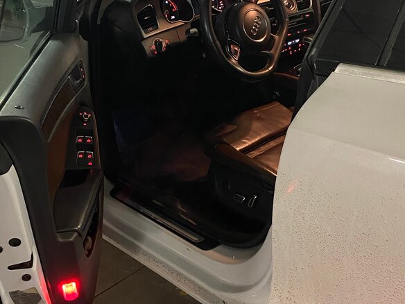 2012 Audi A5 I (8T) Рестайлинг, белый, 1500000 рублей - вид 13