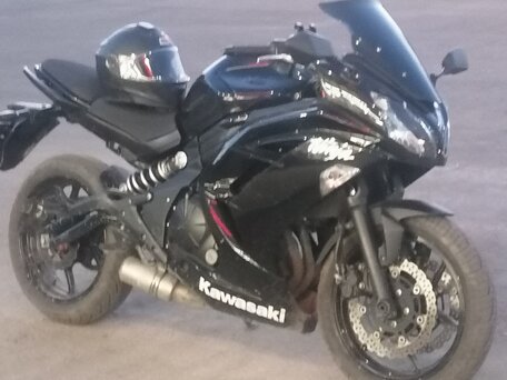 2015 Kawasaki Ninja 400, чёрный, 340000 рублей, вид 1