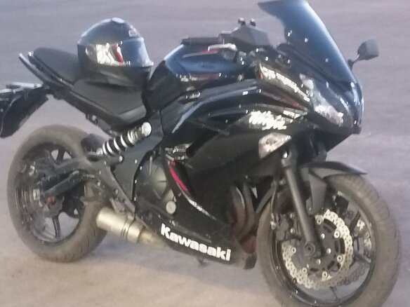 2015 Kawasaki Ninja 400, чёрный, 340000 рублей