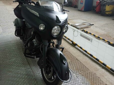 2016 Indian Chieftain, чёрный, 1200000 рублей, вид 2