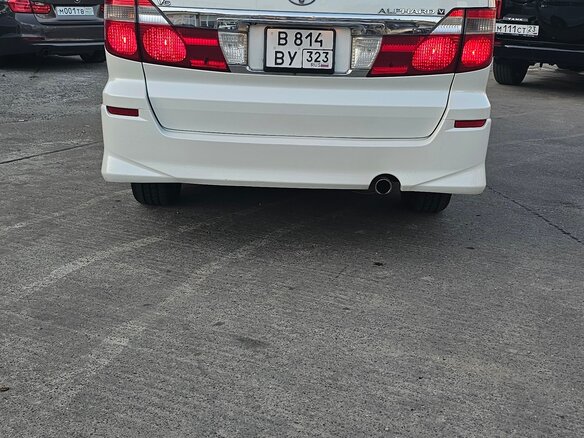 2007 Toyota Alphard I Рестайлинг, белый, 1900000 рублей - вид 5
