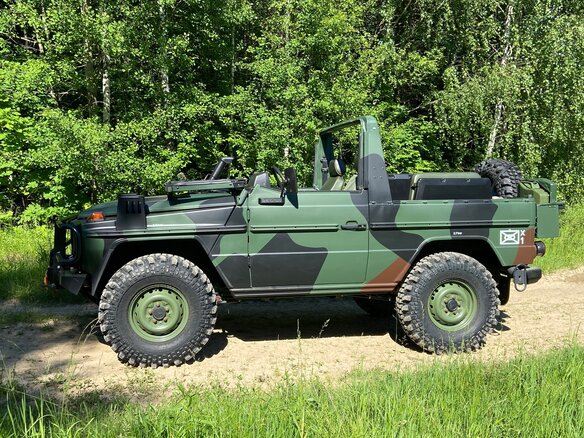 1989 Mercedes-Benz G-Класс 300 I (W460; W461), зелёный - вид 1