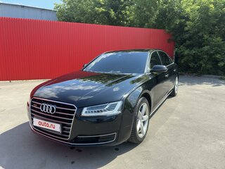2014 Audi A8 Long III (D4) Рестайлинг, чёрный, 2290000 рублей, вид 1
