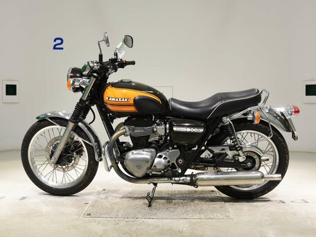 2016 Kawasaki W 800, оранжевый, 590000 рублей, вид 4