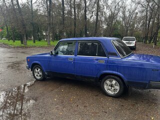 2001 Lada (ВАЗ) 2107, голубой, 115000 рублей, вид 4