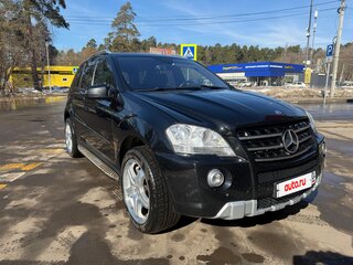 2009 Mercedes-Benz M-Класс 350 II (W164) Рестайлинг, чёрный, 1350000 рублей, вид 2