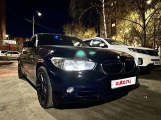 2015 BMW 1 серии 118i II (F20/F21) Рестайлинг, чёрный, 1800000 рублей, вид 2