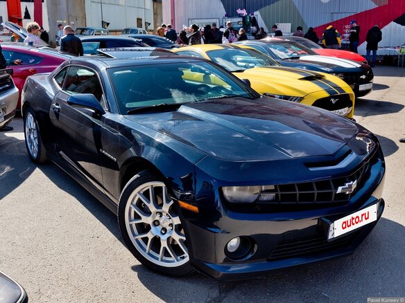 2012 Chevrolet Camaro V, синий - вид 31