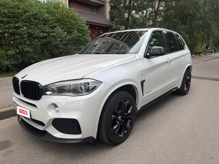 2014 BMW X5 40d III (F15), белый, 3350000 рублей, вид 1