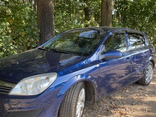 2007 Opel Astra H Рестайлинг, синий, 320000 рублей, вид 1