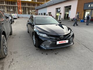 2018 Toyota Camry VII (XV50) Рестайлинг 2, чёрный, 2130000 рублей, вид 4