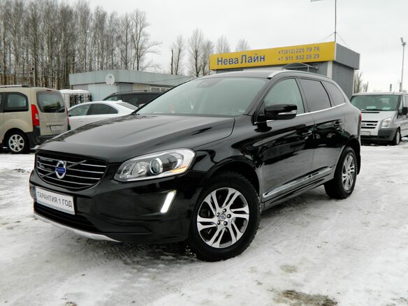 2014 Volvo XC60 I Рестайлинг, чёрный