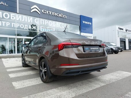 2021 Skoda Rapid II, коричневый, 1570000 рублей, вид 5